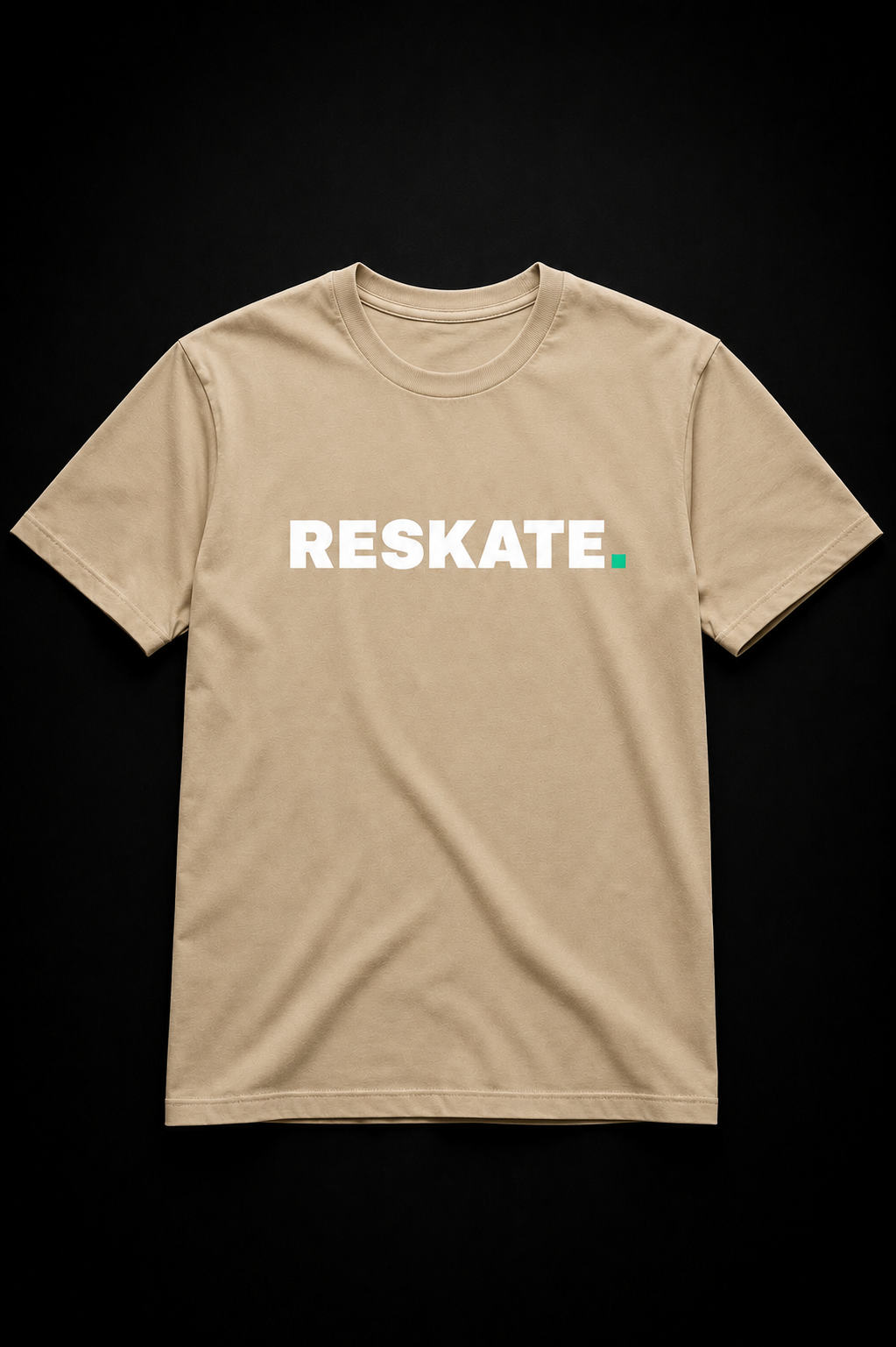 Reskate Signature T-shirt — Sand