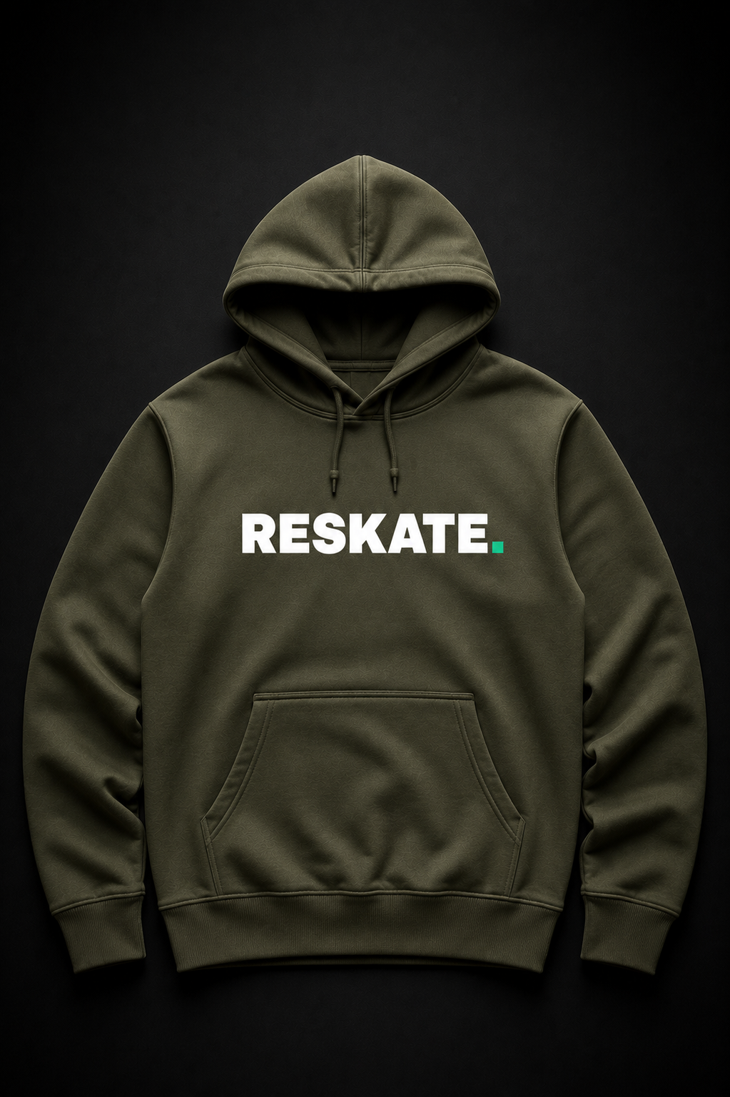 Reskate Signature Hoodie — Oliven