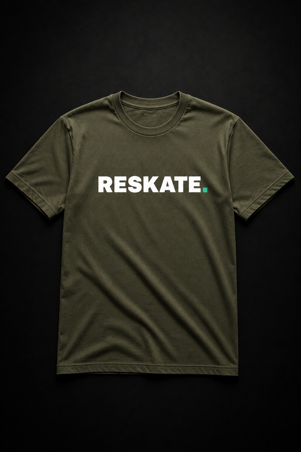 Reskate Signature T-shirt — Oliven