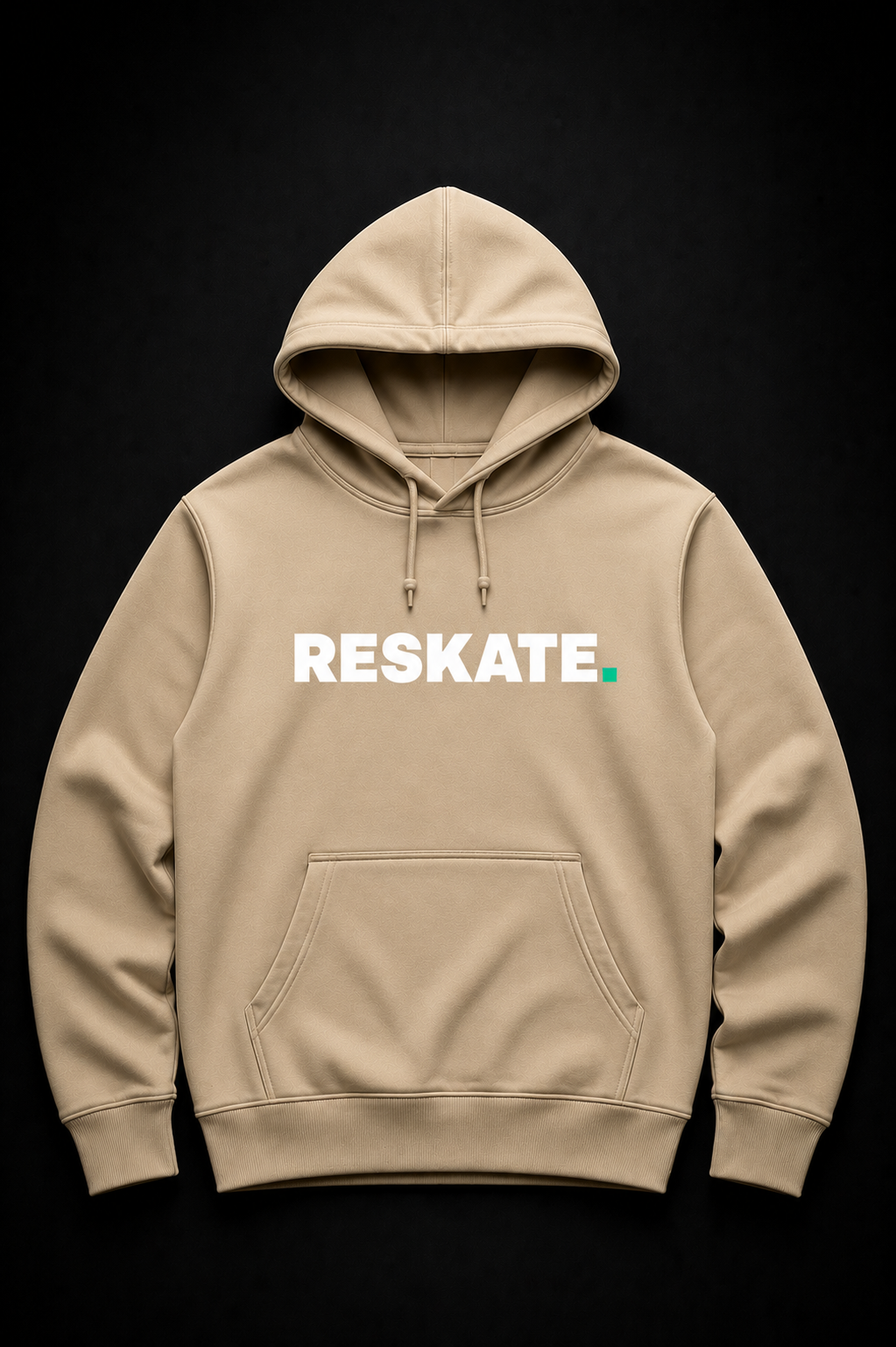 Reskate Signature Hoodie — Sand